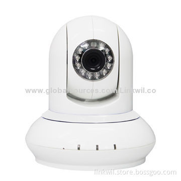 Wireless IP Camera, Supports Onvif, microSD Card, P2P, Pan/Tilt, Night Vision and WPS